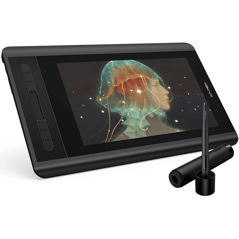 XP-PEN Artist12 11.6 Inch FHD Drawing Monitor Pen Display Graphic Monitor with PN06 Battery-Free Multi-Function Pen Holder and Glove 8192 Pressure Sensitivity - Image 1